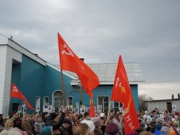 День Победы. Ловозеро. 9 мая 2015 г.