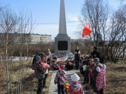 День Победы. Ловозеро. 9 мая 2015 г.