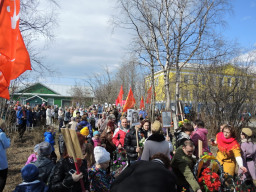 День Победы. Ловозеро. 9 мая 2015 г.