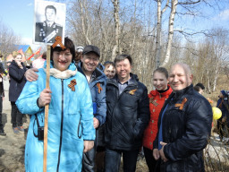 День Победы. Ловозеро. 9 мая 2015 г.