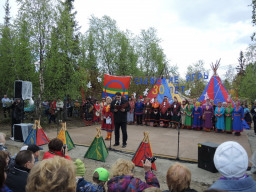 13.06.2015. 30-й юбилейный традиционный районный праздник «Саамские игры»