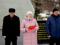 Открытие памятника оленеводам - защитникам Советского Заполярья