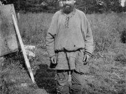 1910 год, с.Ловозеро. Фотограф Gustaf Hallström