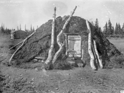 1910 год, с.Ловозеро. Фотограф Gustaf Hallström