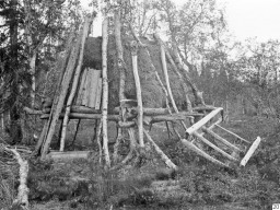 1910 год, с.Ловозеро. Фотограф Gustaf Hallström