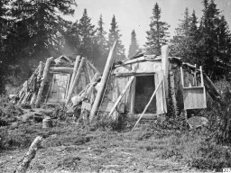 1910 год, с.Ловозеро. Фотограф Gustaf Hallström