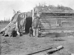 1910 год, с.Ловозеро. Фотограф Gustaf Hallström