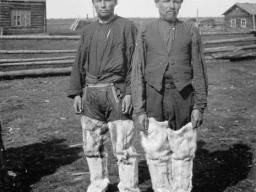 1910 год, с.Ловозеро. Фотограф Gustaf Hallström