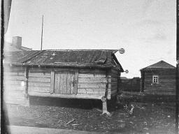 1910 год, с.Ловозеро. Фотограф Gustaf Hallström