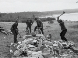 Село Каневка. Конец 1970х - начало 1980х