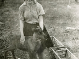 В с.Каневка. 1957 год. Фото из личного архива Добрыниной Э.К.
