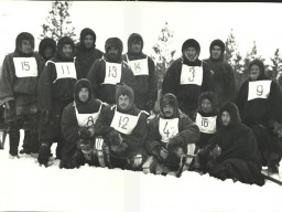 Команда оленеводов из совхоза «Память Ленина». 1984 г.