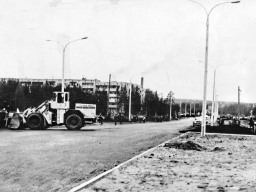 Посёлок Ревда, улица Кузина. 1989 год