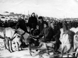 1959 год. Мурманск. Праздник Севера. Из семейного архива.