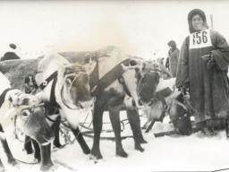 с. Ловозеро. 1976 г. На празднике Севера и Дне оленевода