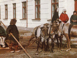 Приехали учиться. Ловоозеро. 1960-е