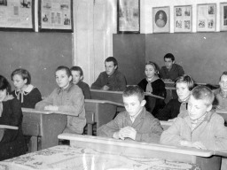 Ловозеро. Урок в школе. 1960-е