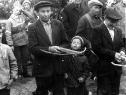 На первых саамсих играх в с.Ловозеро. Середина 1980-х г.
