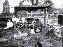 Саамы с.Ловозеро. 1935 год
