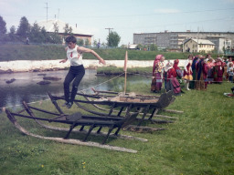 Первые Летние саамские игры в с.Ловозер. 1985 год