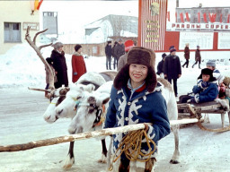 На Празднике Севера в с.Ловозеро. 198x год