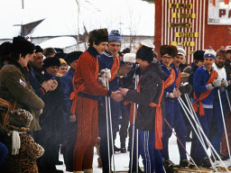 На Празднике Севера в с.Ловозеро. 1988 год
