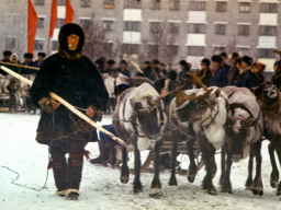 На Празднике Севера в с.Ловозеро. 1988 год