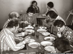 В стационаре Ловозерской больницы. Ловозеро. 1980-е