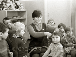 В детском саду &quot;Солнышко&quot;. Ловозеро. 1976 год