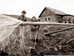 На озере Сейдозеро. 1980-е