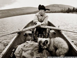 На озере Сейдозеро. 1980-е