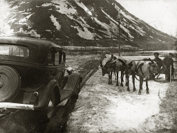 Автомобильный и гужевой транспорт. 1950-е