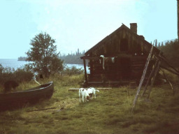 Баня на северном берегу Сейдозера. 1972 год