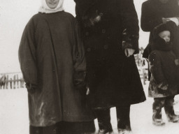 В с.Ловозеро. 1956 год