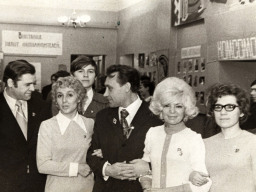 Вечер, посвященный 50-летию ВЛКСМ. с. Ловозеро. 1974 год