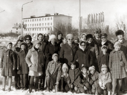 В селе Ловозеро. 1980-е