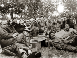Коллектив аэропорта села Ловозеро. 6 июля 1985 года