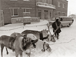 Правление совхоза «Тундра» села Ловозеро. 1981 г.