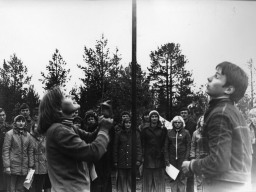 Открытие IV традиционного слёта Ловозерского района по местам революционной и трудовой славы. Июль 1978 года