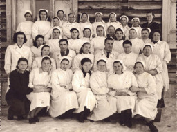 Коллектив Ловозерской больницы. 1954 год