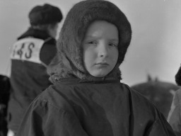 Фефелов Олег в малице на районном Празднике Севера в Ловозере. 1981 год