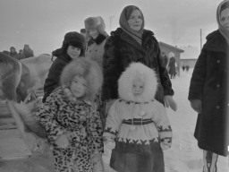 На празднике Севера в Ловозере. 1981 год