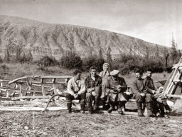 Отдых рыбаков на Сейдозере. 1950-е
