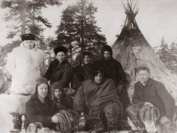Бригада оленеводов колхоза «Тундра». 1960 год