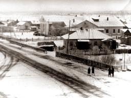 Ловозеро. Вид на Дом культуры. Начало 1970-х