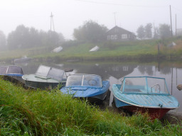 На берегу Вирмы.